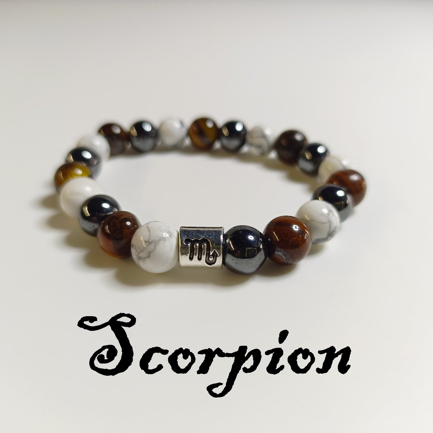 Bracelet scorpion pierre naturel